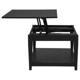 Lindenton Black 3-piece Wood Lift-Top Coffee and End Table Set by Coaster at Eve Furniture