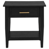 Lindenton Black 3-piece Wood Lift-Top Coffee and End Table Set by Coaster at Eve Furniture