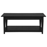 Lindenton Black 3-piece Wood Lift-Top Coffee and End Table Set by Coaster at Eve Furniture