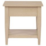 Lindenton Blonde 1-drawer Wood Occasional Side End Table by Coaster at Eve Furniture