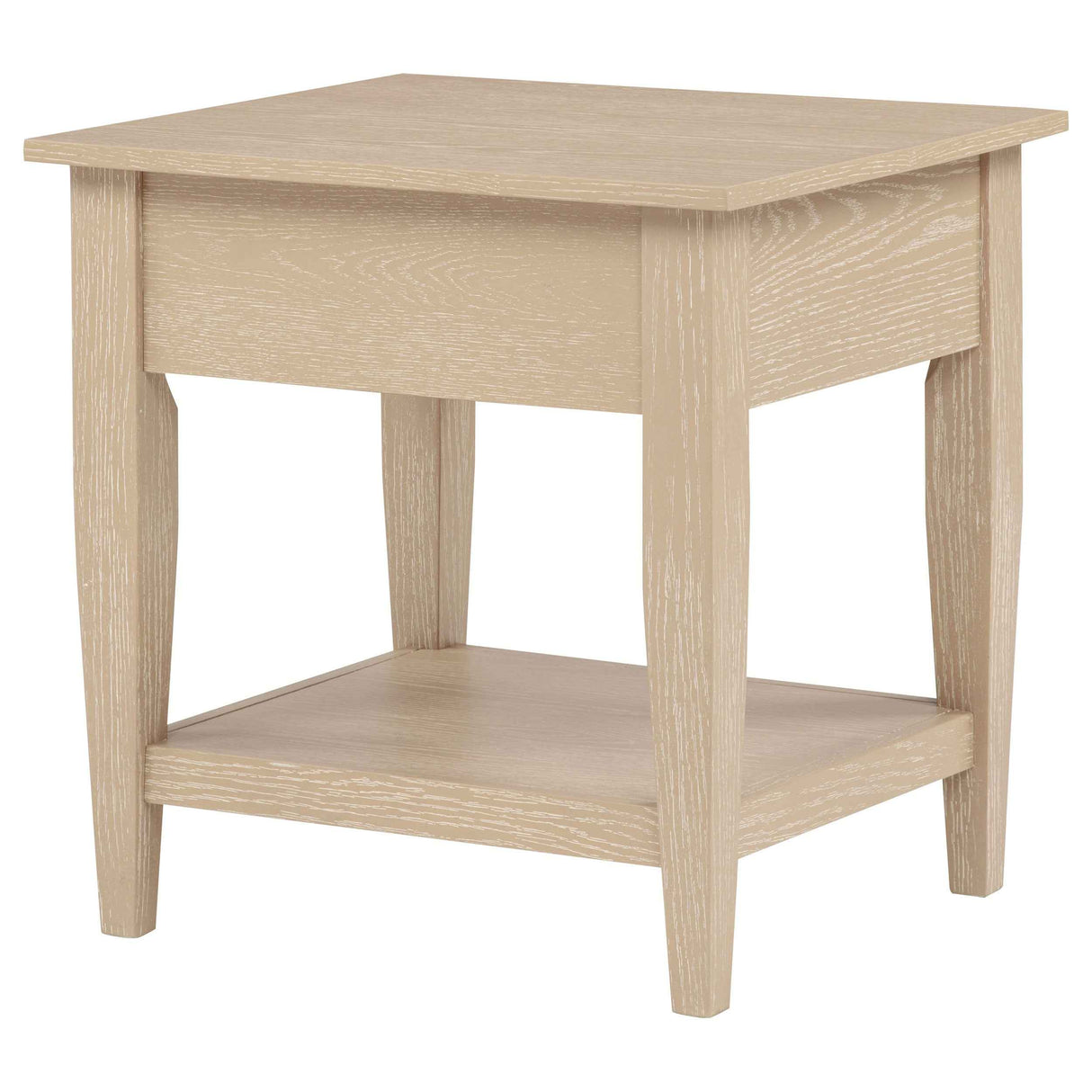 Lindenton Blonde 1-drawer Wood Occasional Side End Table by Coaster at Eve Furniture