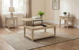 Lindenton Blonde 3-piece Wood Lift-Top Coffee and End Table Set by Coaster at Eve Furniture
