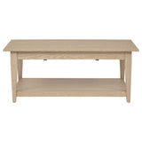Lindenton Blonde Lift-Top Occasional Cocktail Coffee Table by Coaster at Eve Furniture