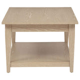 Lindenton Blonde Lift-Top Occasional Cocktail Coffee Table by Coaster at Eve Furniture