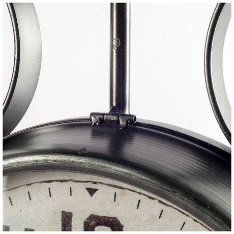 Lindsay Round Large Industrial Wall Clock by Mercana at Eve Furniture