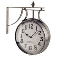Lindsay Round Large Industrial Wall Clock by Mercana at Eve Furniture