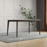 Lindsey Solid Wood White Top Dining Table by Ashcroft Furniture at Eve Furniture