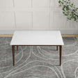 Lindsey Solid Wood White Top Dining Table by Ashcroft Imports at Eve Furniture