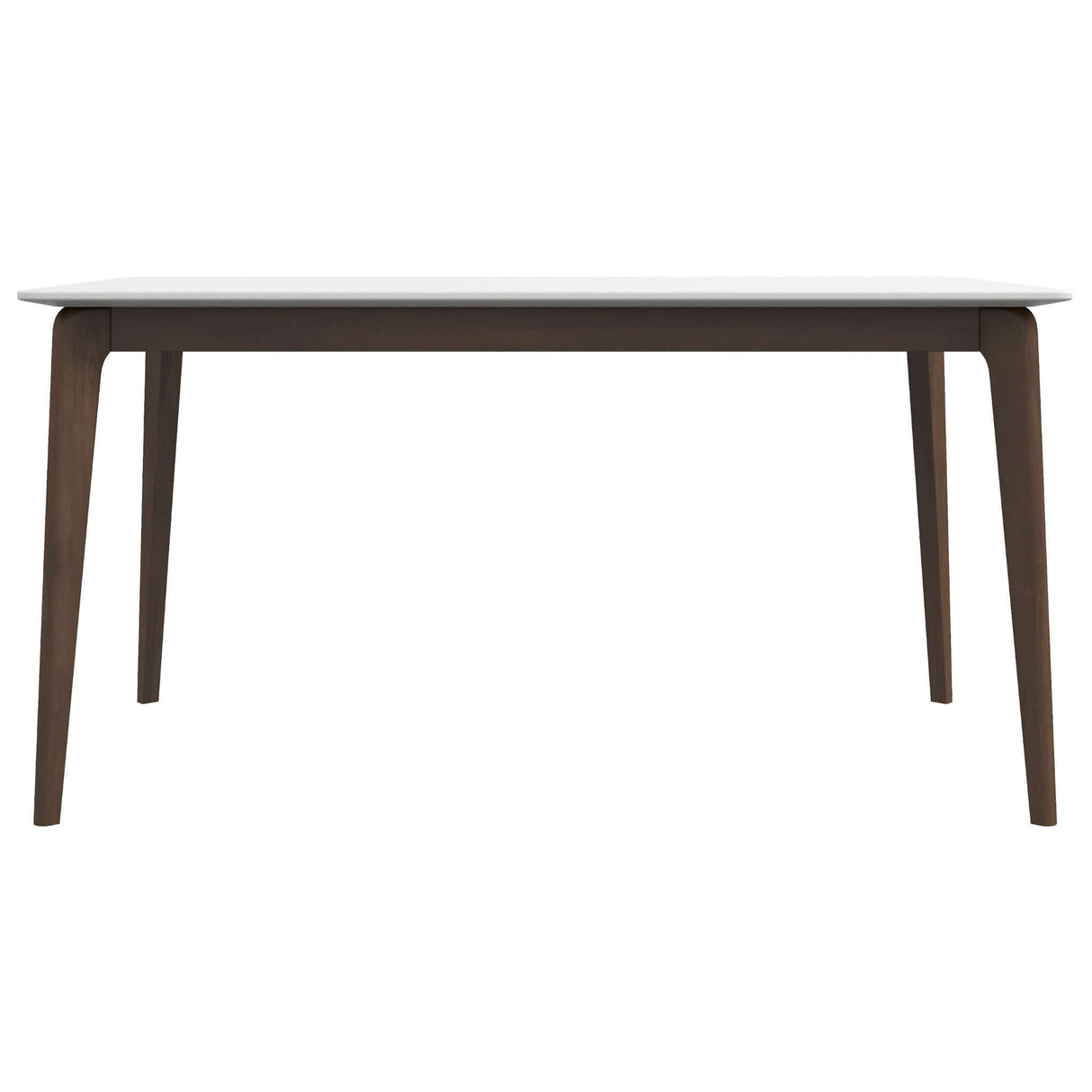 Lindsey Solid Wood White Top Dining Table by Ashcroft Imports at Eve Furniture