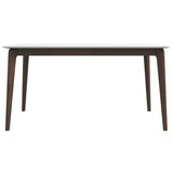 Lindsey Solid Wood White Top Dining Table by Ashcroft Imports at Eve Furniture