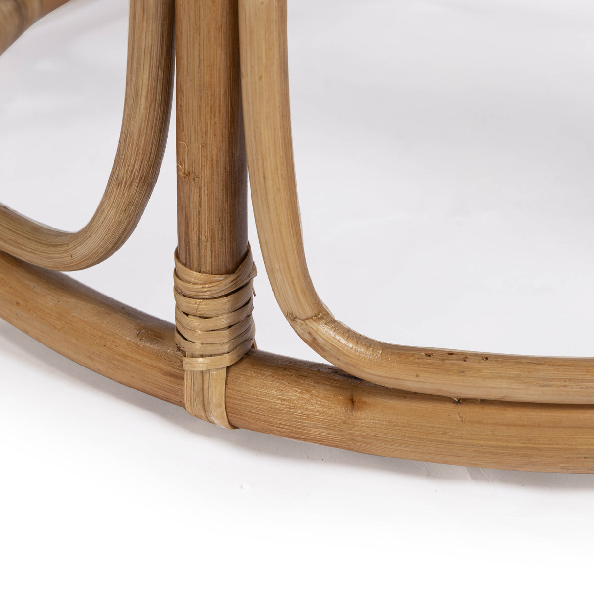 Lindy Rattan Side Table by TOV Furniture at Eve Furniture