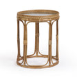 Lindy Rattan Side Table by TOV Furniture at Eve Furniture
