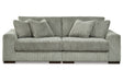 Lindyn Fog 2-Piece Sectional Sofa by Ashley at Eve Furniture
