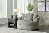 Lindyn Fog 3-Piece Modular Sectional with Left Arm Facing Chaise by Ashley at Eve Furniture