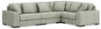Lindyn Fog 4-Piece Sectional by Ashley at Eve Furniture