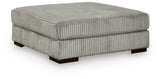Lindyn Fog 5-Piece Sectional with Ottoman by Ashley at Eve Furniture