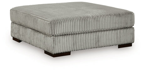 Lindyn Fog 5-Piece Sectional with Ottoman by Ashley at Eve Furniture