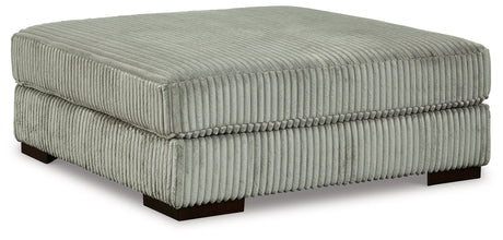Lindyn Fog 5-Piece Sectional with Ottoman by Ashley at Eve Furniture