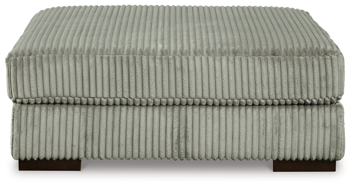 Lindyn Fog 5-Piece Sectional with Ottoman by Ashley at Eve Furniture