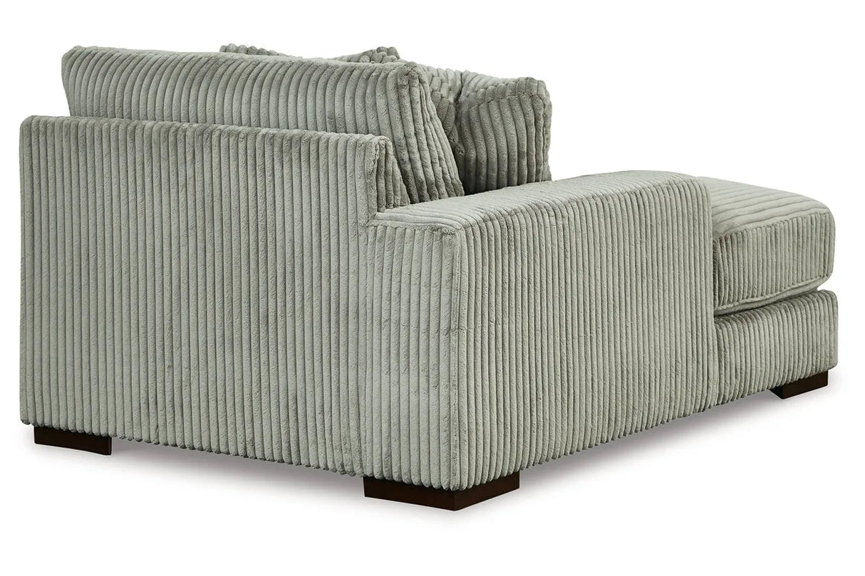 Lindyn Fog Left-Arm Facing Corner Chaise by Ashley at Eve Furniture