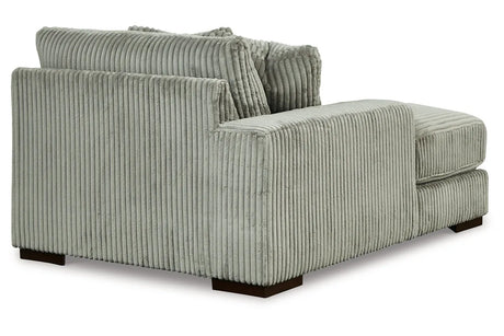 Lindyn Fog Left-Arm Facing Corner Chaise by Ashley at Eve Furniture