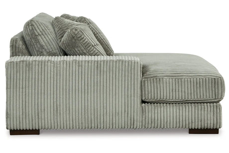 Lindyn Fog Left-Arm Facing Corner Chaise by Ashley at Eve Furniture