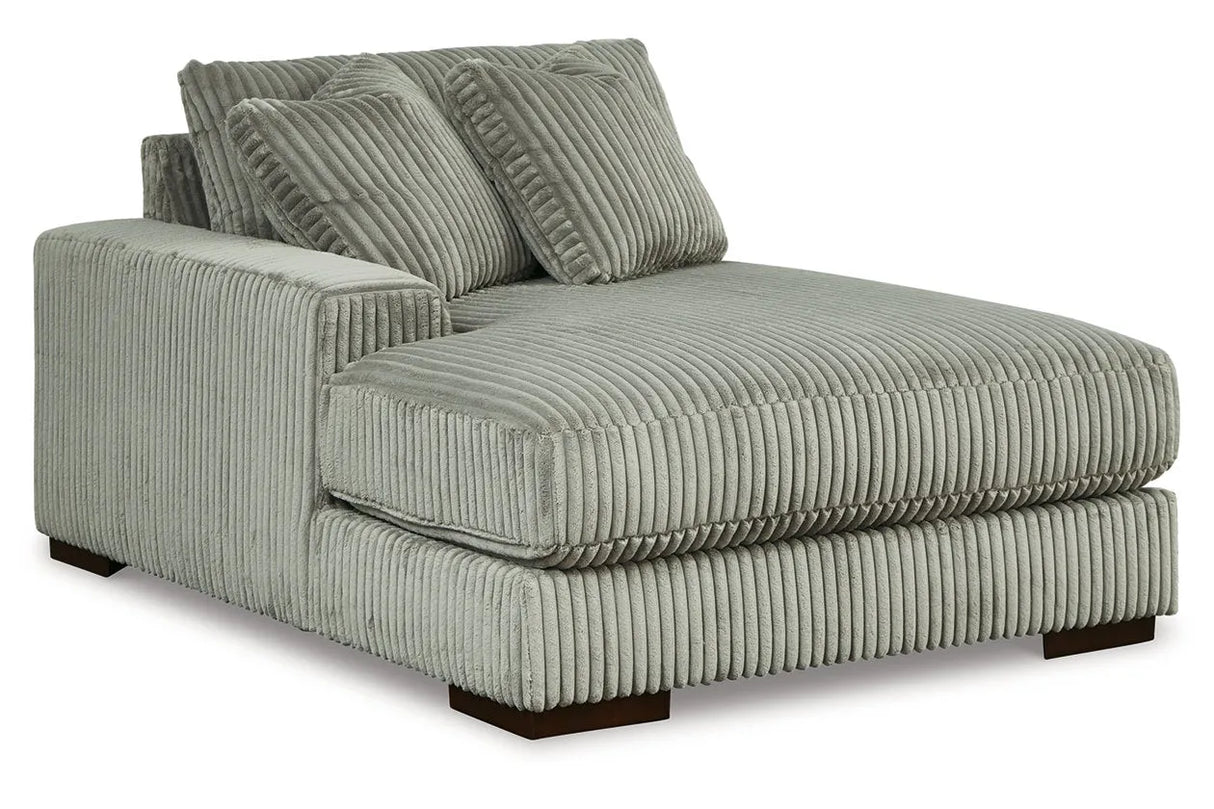 Lindyn Fog Left-Arm Facing Corner Chaise by Ashley at Eve Furniture