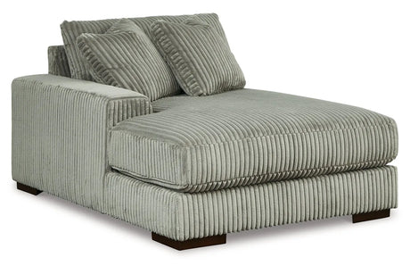 Lindyn Fog Left-Arm Facing Corner Chaise by Ashley at Eve Furniture