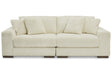 Lindyn Ivory 2-Piece Sectional Sofa by Ashley at Eve Furniture