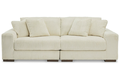 Lindyn Ivory 2-Piece Sectional Sofa by Ashley at Eve Furniture