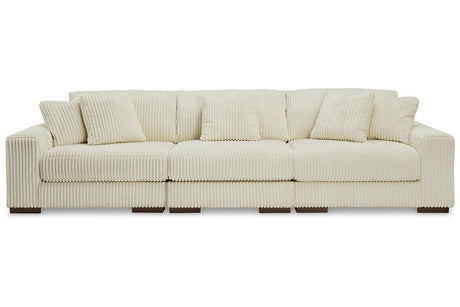 Lindyn Ivory 3-Piece Modular Sofa by Ashley at Eve Furniture