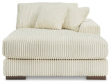 Lindyn Ivory 4-Piece Modular Double Chaise Sectional by Ashley at Eve Furniture