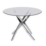 Linea Black 5-Piece Dining Room Set by Happy Homes at Eve Furniture