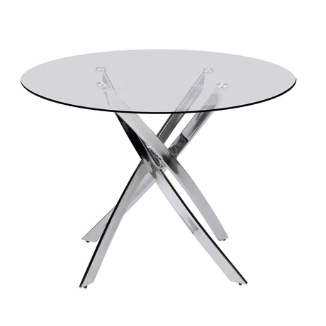 Linea Gray 5-Piece Dining Room Set by Happy Homes at Eve Furniture