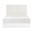 Linea Pearl White California King Bed by Homelegance at Eve Furniture