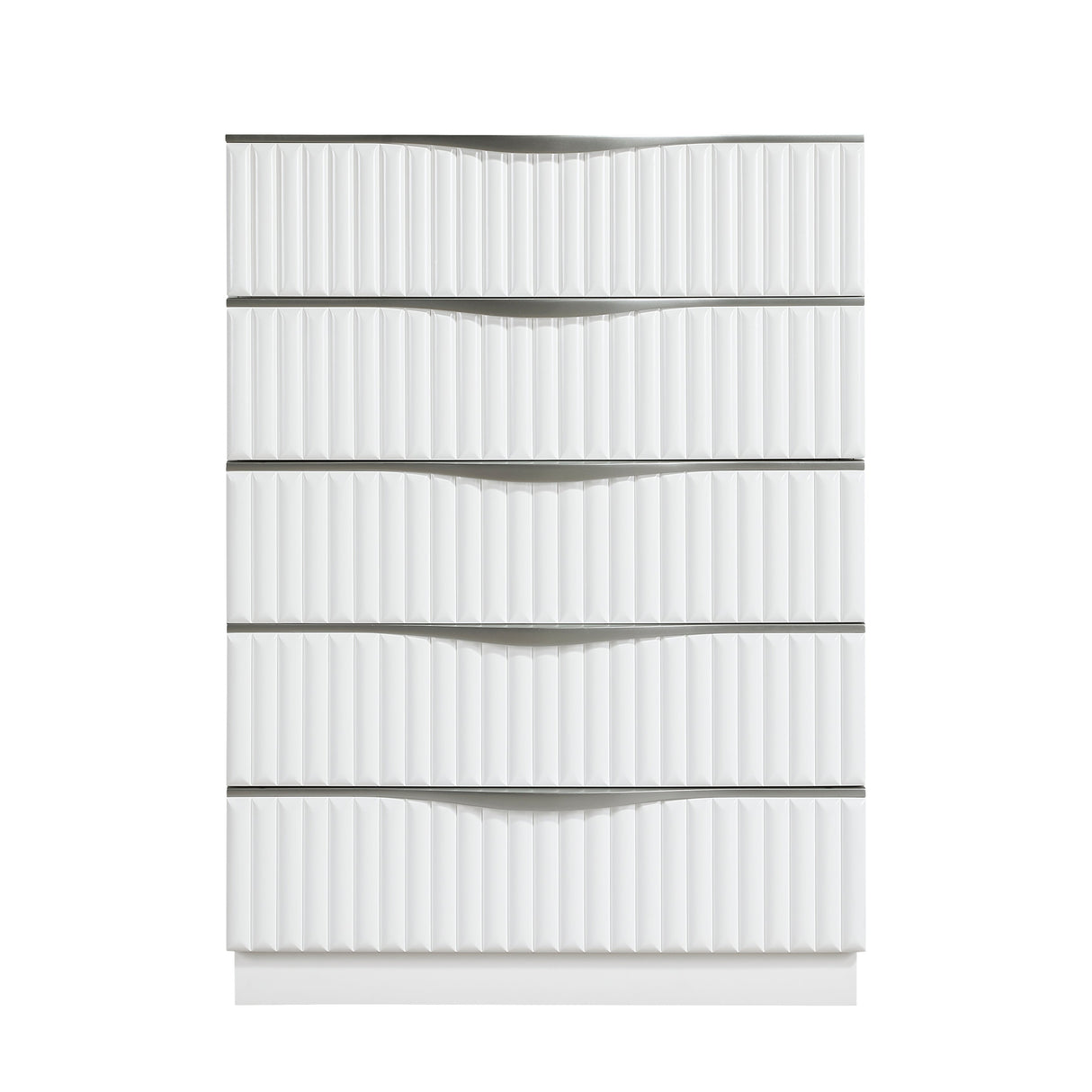 Linea Pearl White Chest by Homelegance at Eve Furniture