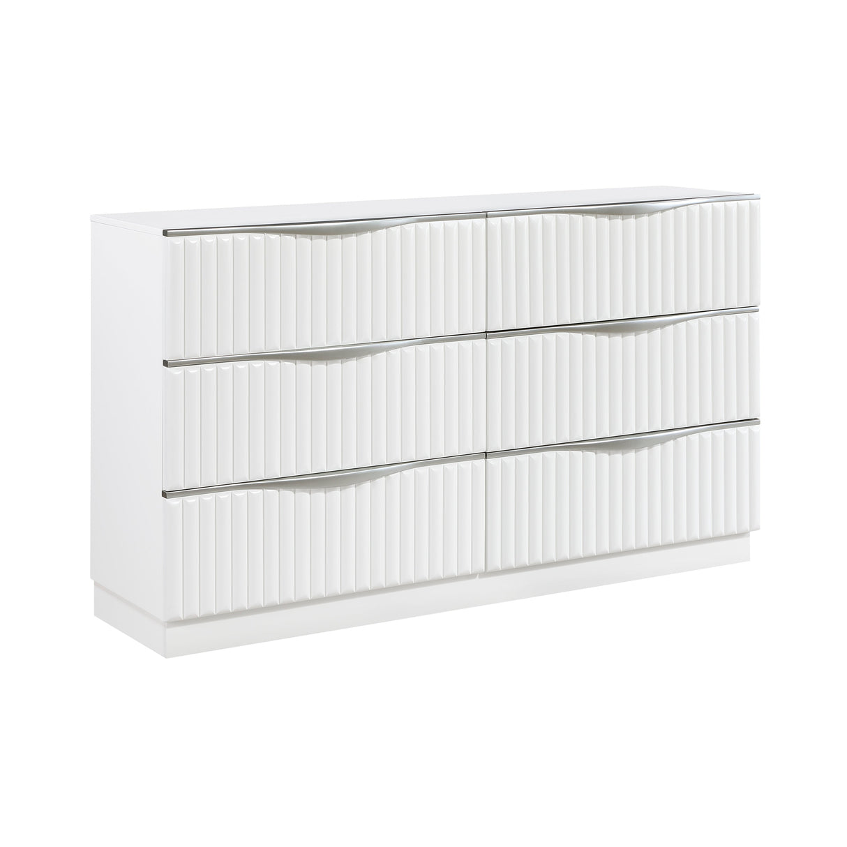 Linea Pearl White Dresser by Homelegance at Eve Furniture