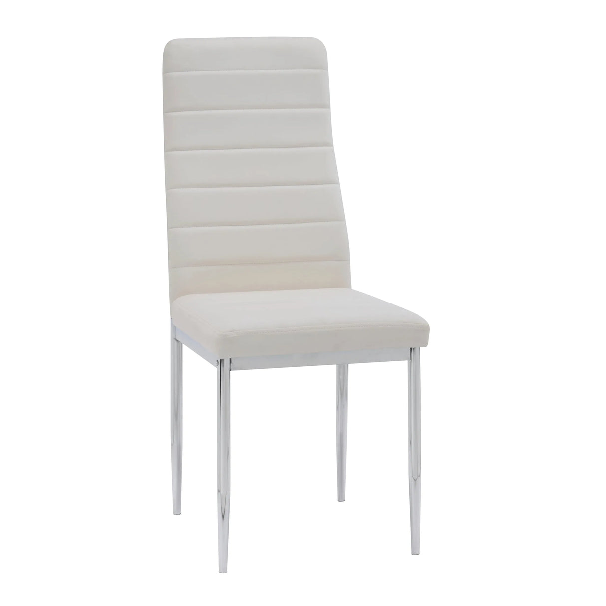 Linea White 5-Piece Dining Room Set by Happy Homes at Eve Furniture