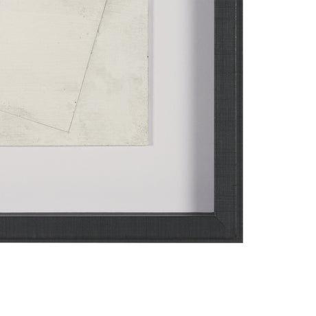 Linen Folds I by Mercana Studio Handmade Original Framed Artwork Matted under Glass by Mercana at Eve Furniture