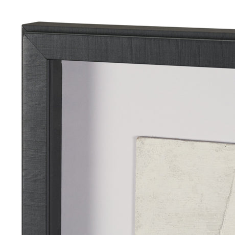 Linen Folds I by Mercana Studio Handmade Original Framed Artwork Matted under Glass by Mercana at Eve Furniture