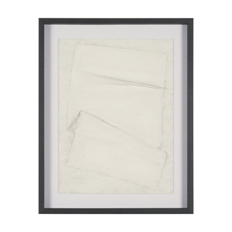 Linen Folds I by Mercana Studio Handmade Original Framed Artwork Matted under Glass by Mercana at Eve Furniture
