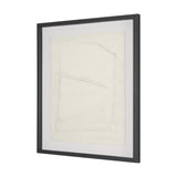 Linen Folds II by Mercana Studio Handmade Original Framed Artwork Matted under Glass by Mercana at Eve Furniture