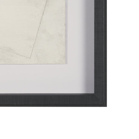 Linen Folds II by Mercana Studio Handmade Original Framed Artwork Matted under Glass by Mercana at Eve Furniture