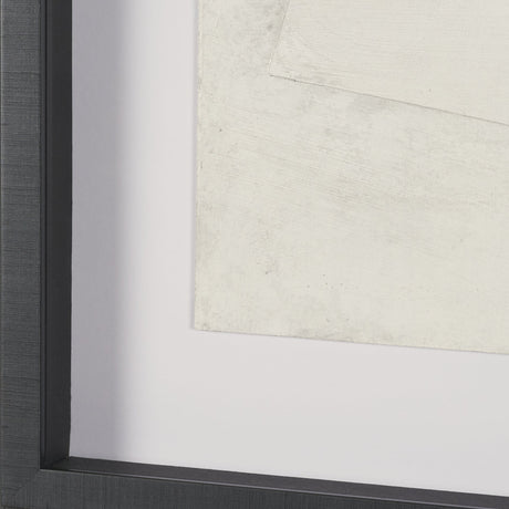 Linen Folds II by Mercana Studio Handmade Original Framed Artwork Matted under Glass by Mercana at Eve Furniture