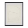 Linen Folds II by Mercana Studio Handmade Original Framed Artwork Matted under Glass by Mercana at Eve Furniture