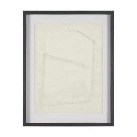 Linen Folds II by Mercana Studio Handmade Original Framed Artwork Matted under Glass by Mercana at Eve Furniture