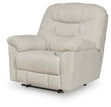 Linenfield Feathered Recliner by Ashley at Eve Furniture