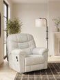 Linenfield Feathered Recliner by Ashley at Eve Furniture