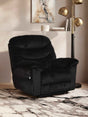 Linenfield Onyx Recliner by Ashley at Eve Furniture