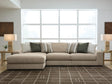 Linenhause Dune 3-Piece Sectional Sofa Chaise by Ashley at Eve Furniture